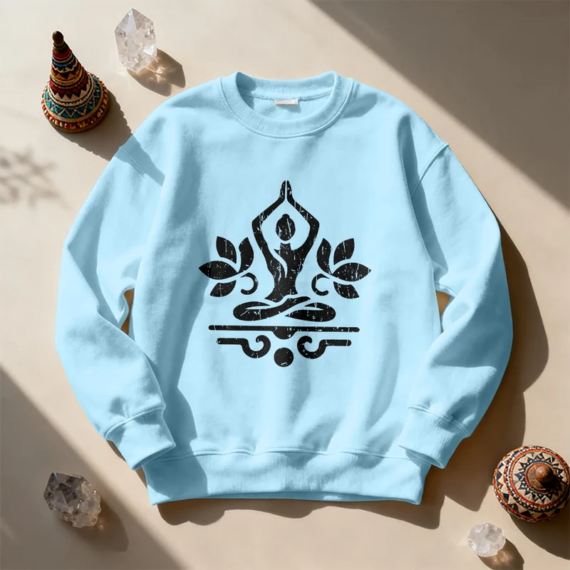 Olivenorma Namaste Yoga Liebhaber Sweatshirt