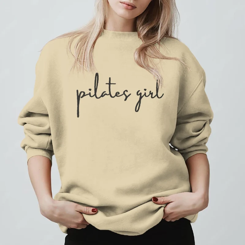 Olivenorma Pilates Girl Fitness Sweatshirt
