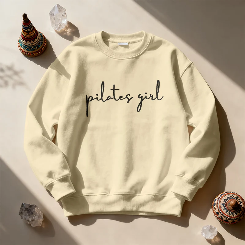 Olivenorma Pilates Girl Fitness Sweatshirt