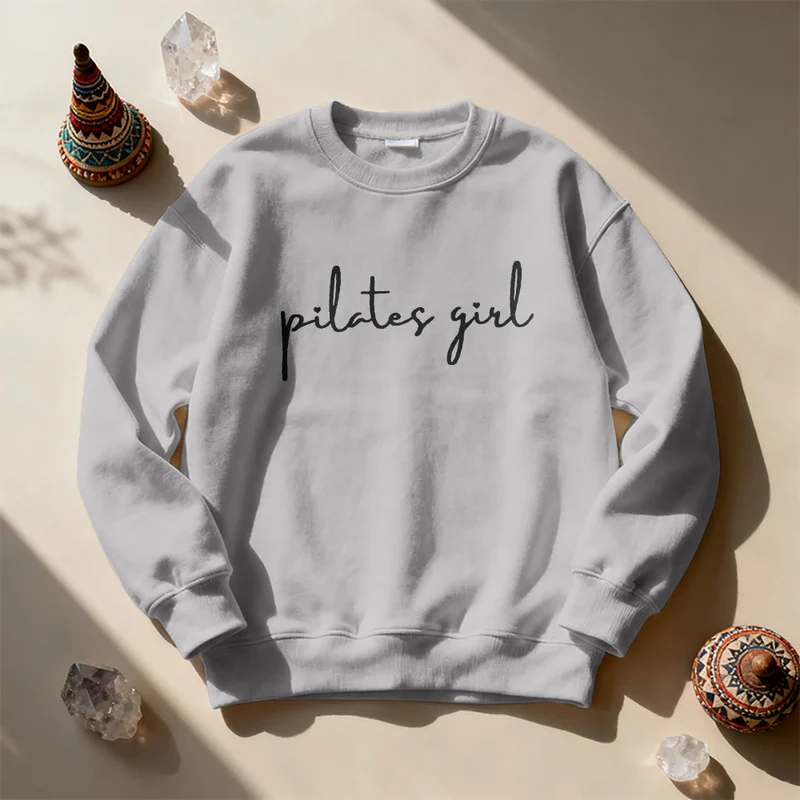 Olivenorma Pilates Girl Fitness Sweatshirt