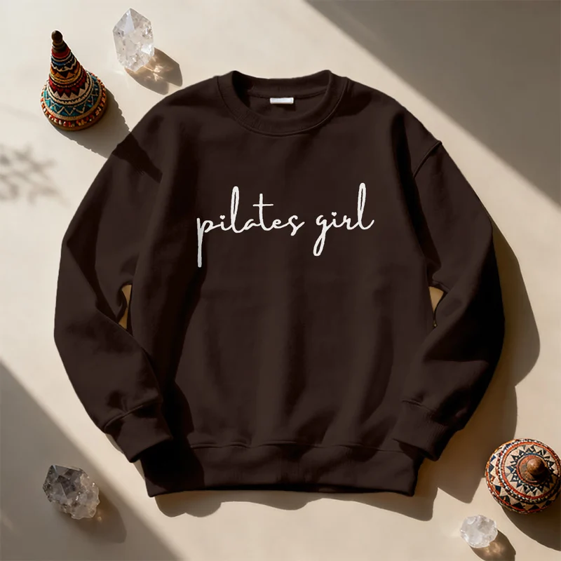 Olivenorma Pilates Girl Fitness Sweatshirt