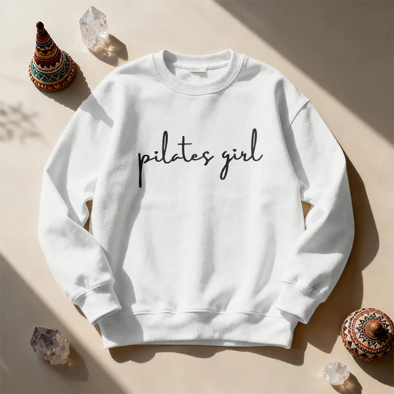 Olivenorma Pilates Girl Fitness Sweatshirt