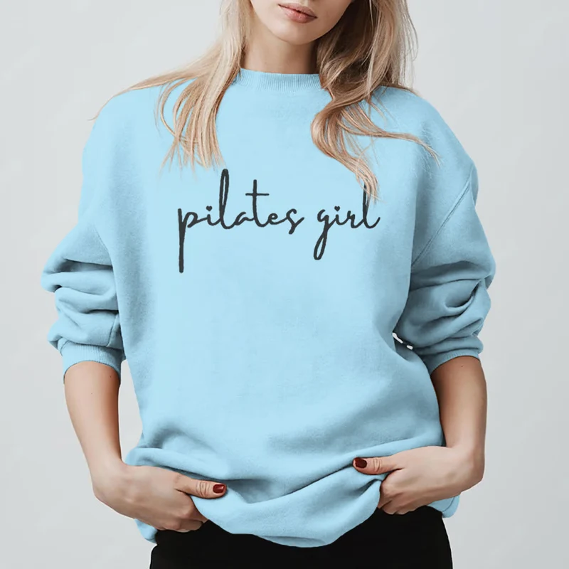 Olivenorma Pilates Girl Fitness Sweatshirt