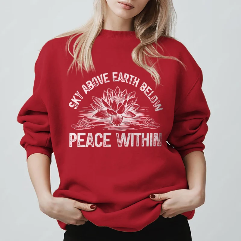 Olivenorma Lotus Achtsamkeitsmeditation Sweatshirt