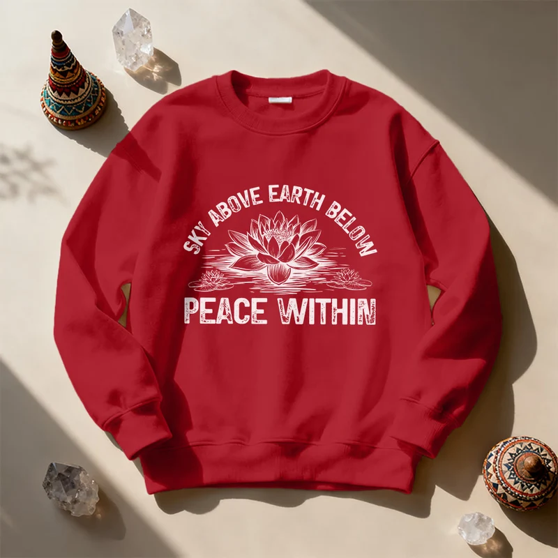 Olivenorma Lotus Achtsamkeitsmeditation Sweatshirt