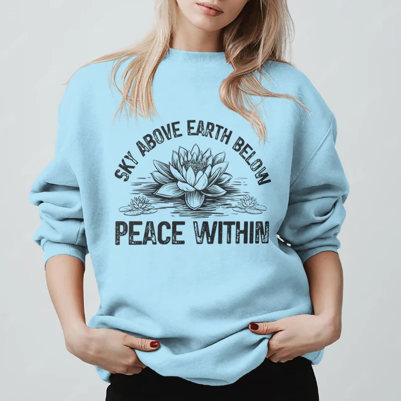 Olivenorma Lotus Achtsamkeitsmeditation Sweatshirt