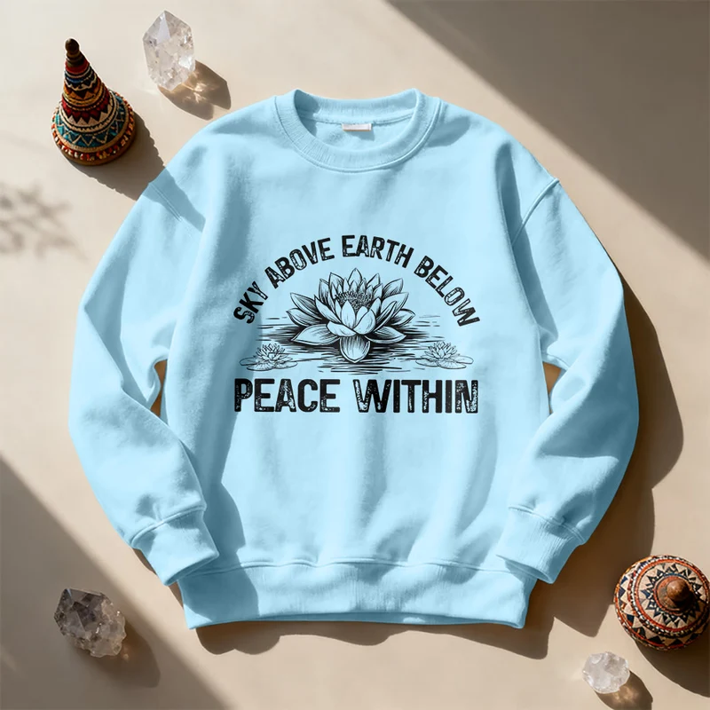 Olivenorma Lotus Achtsamkeitsmeditation Sweatshirt