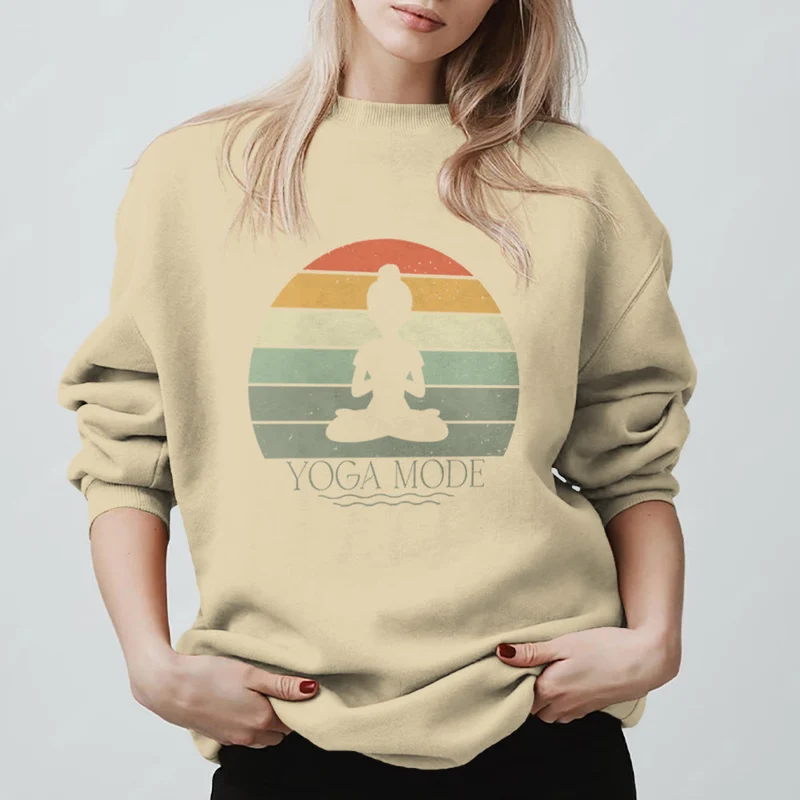 Olivenorma Lustiges Yoga-Liebhaber-Sweatshirt