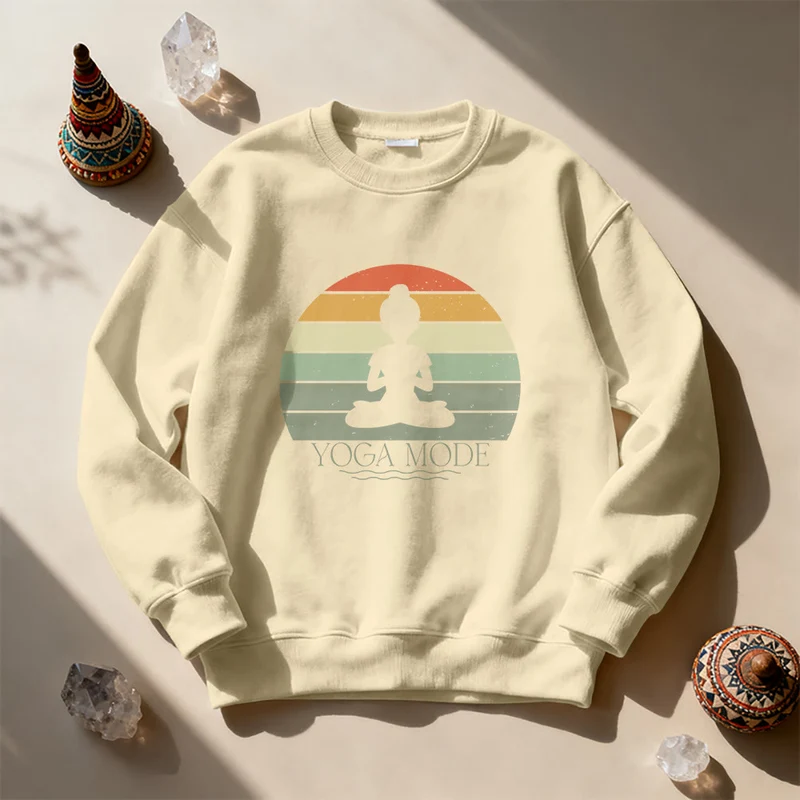 Olivenorma Lustiges Yoga-Liebhaber-Sweatshirt