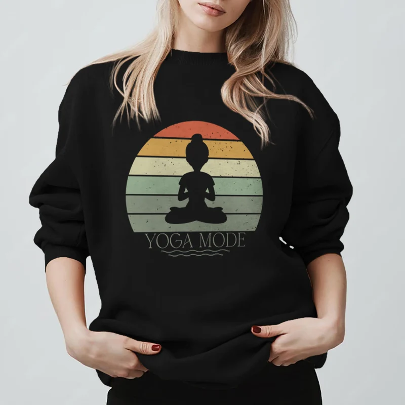 Olivenorma Lustiges Yoga-Liebhaber-Sweatshirt