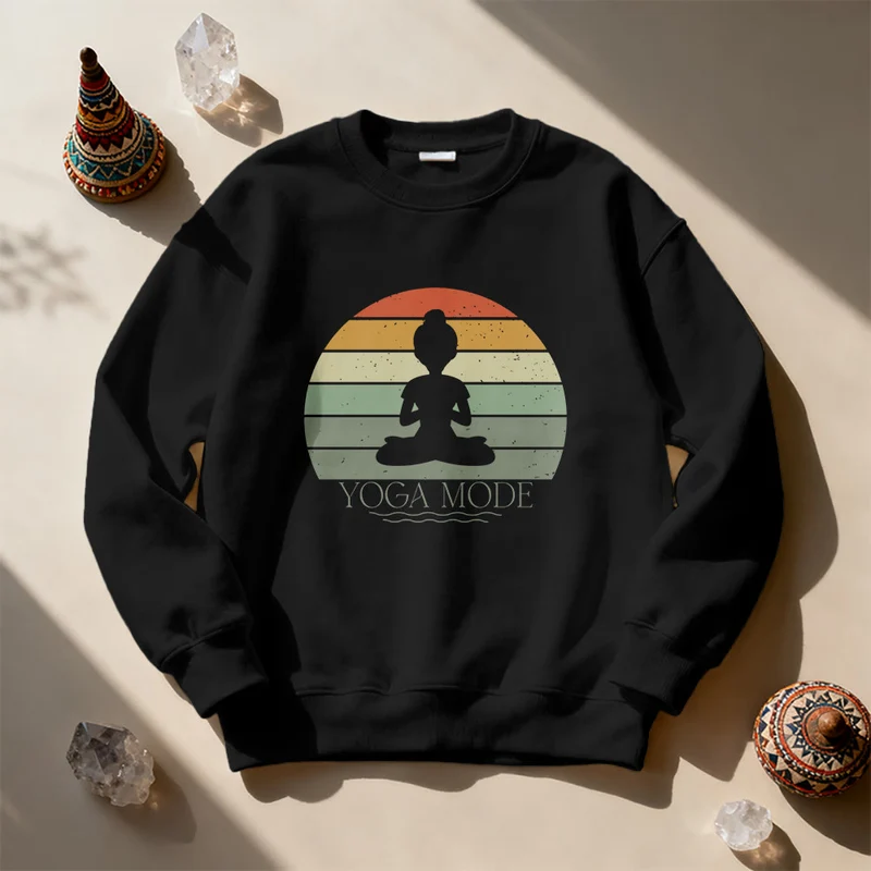 Olivenorma Lustiges Yoga-Liebhaber-Sweatshirt