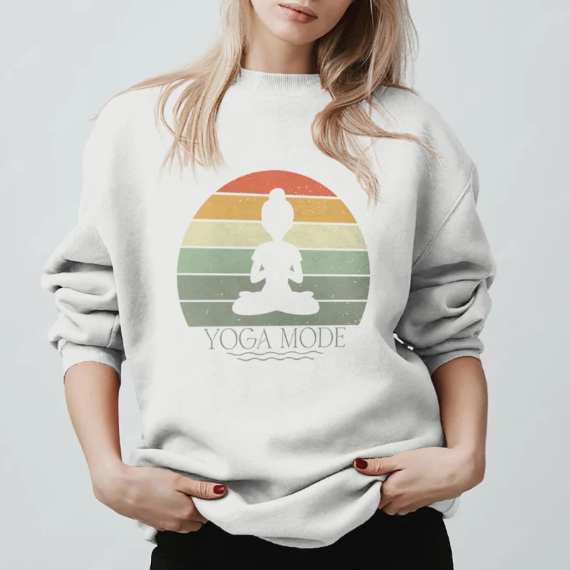 Olivenorma Lustiges Yoga-Liebhaber-Sweatshirt