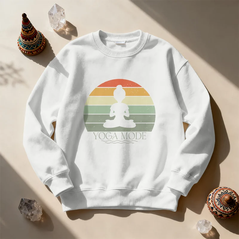 Olivenorma Lustiges Yoga-Liebhaber-Sweatshirt