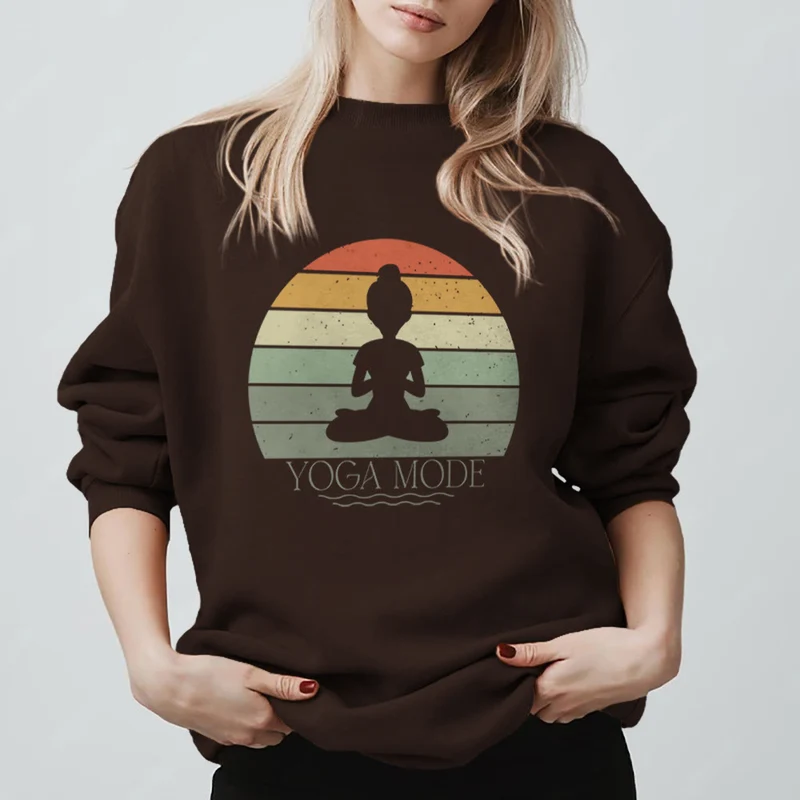 Olivenorma Lustiges Yoga-Liebhaber-Sweatshirt