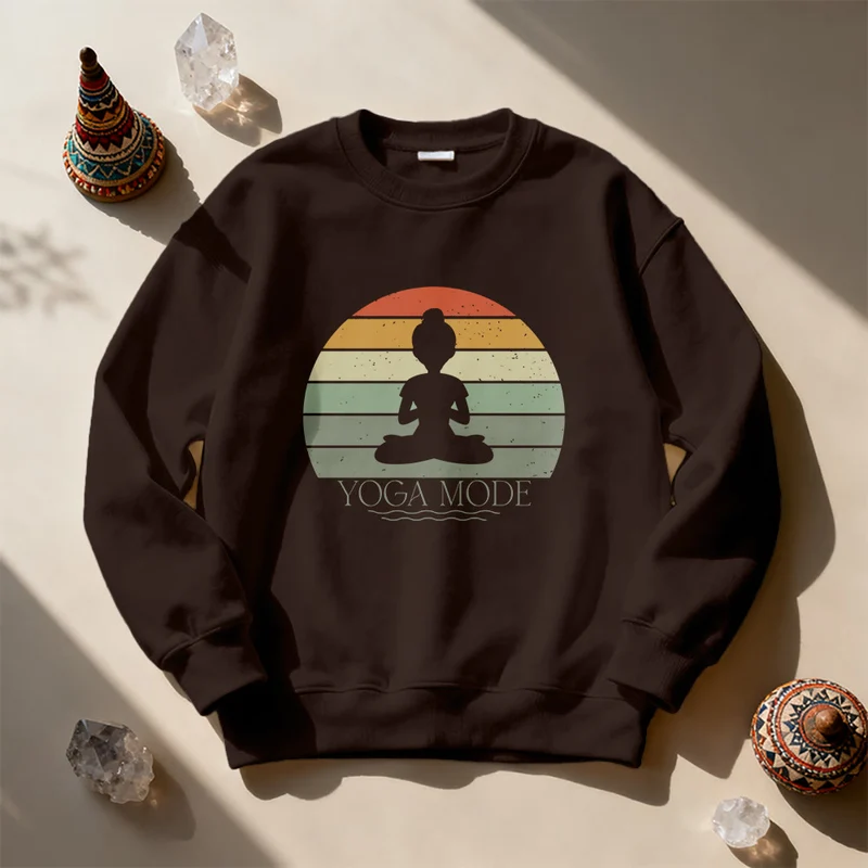 Olivenorma Lustiges Yoga-Liebhaber-Sweatshirt
