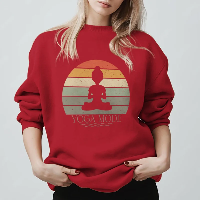 Olivenorma Lustiges Yoga-Liebhaber-Sweatshirt