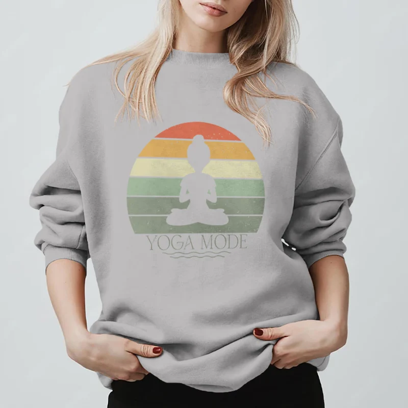 Olivenorma Lustiges Yoga-Liebhaber-Sweatshirt