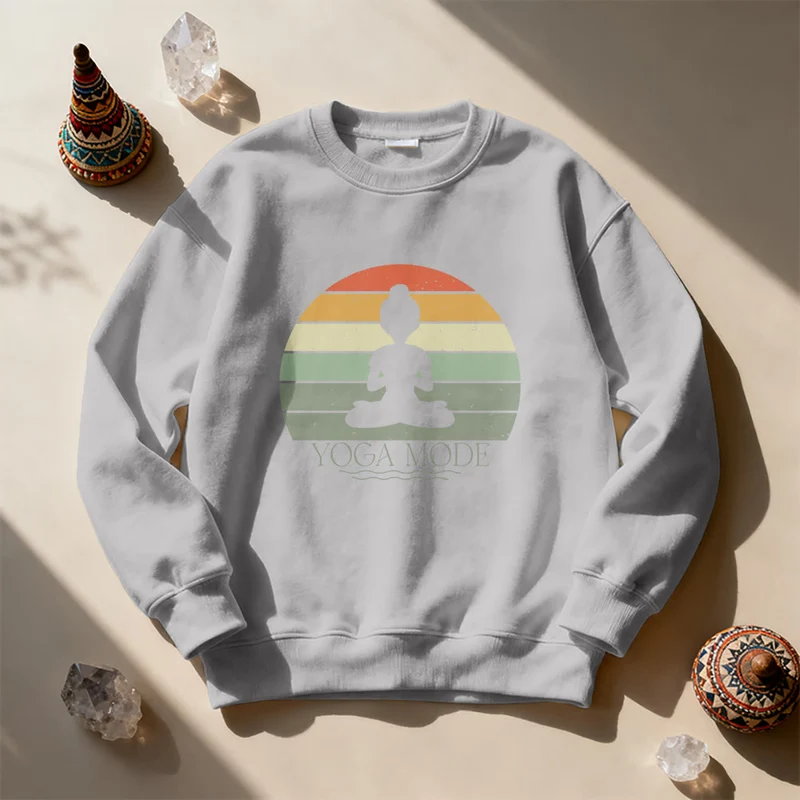 Olivenorma Lustiges Yoga-Liebhaber-Sweatshirt