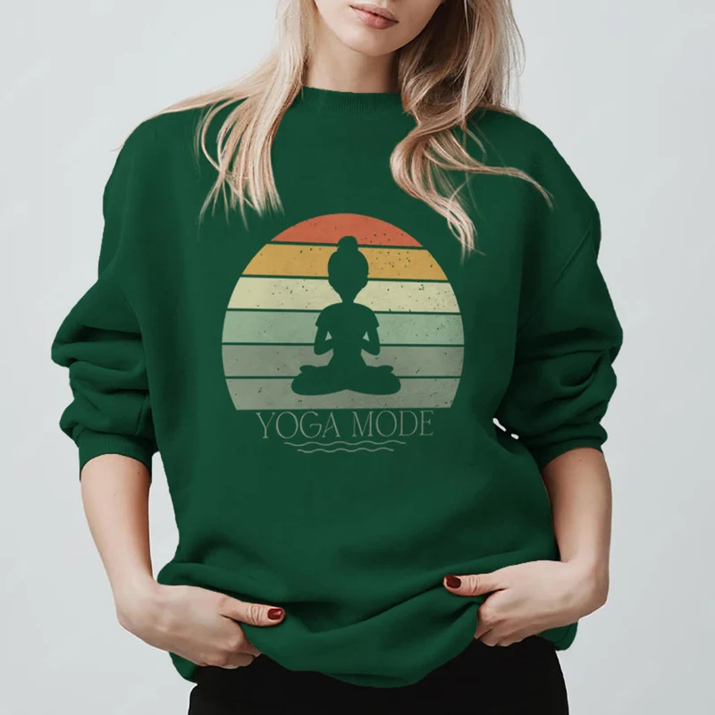 Olivenorma Lustiges Yoga-Liebhaber-Sweatshirt