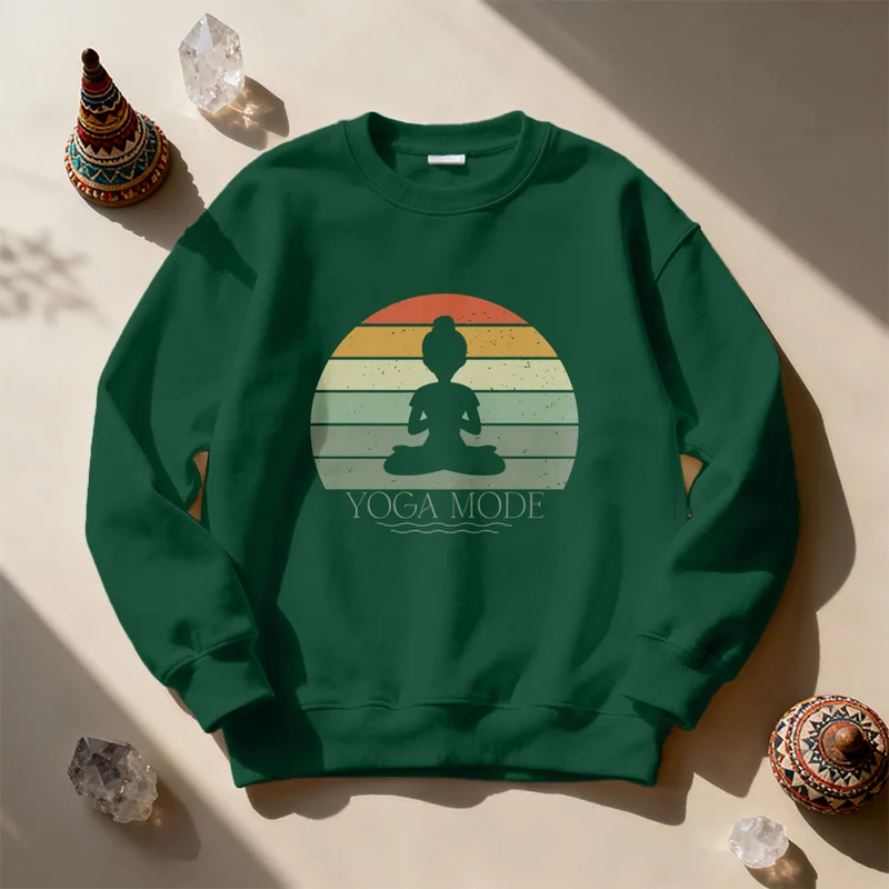 Olivenorma Lustiges Yoga-Liebhaber-Sweatshirt