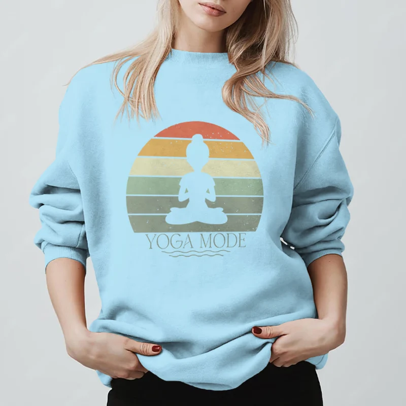 Olivenorma Lustiges Yoga-Liebhaber-Sweatshirt