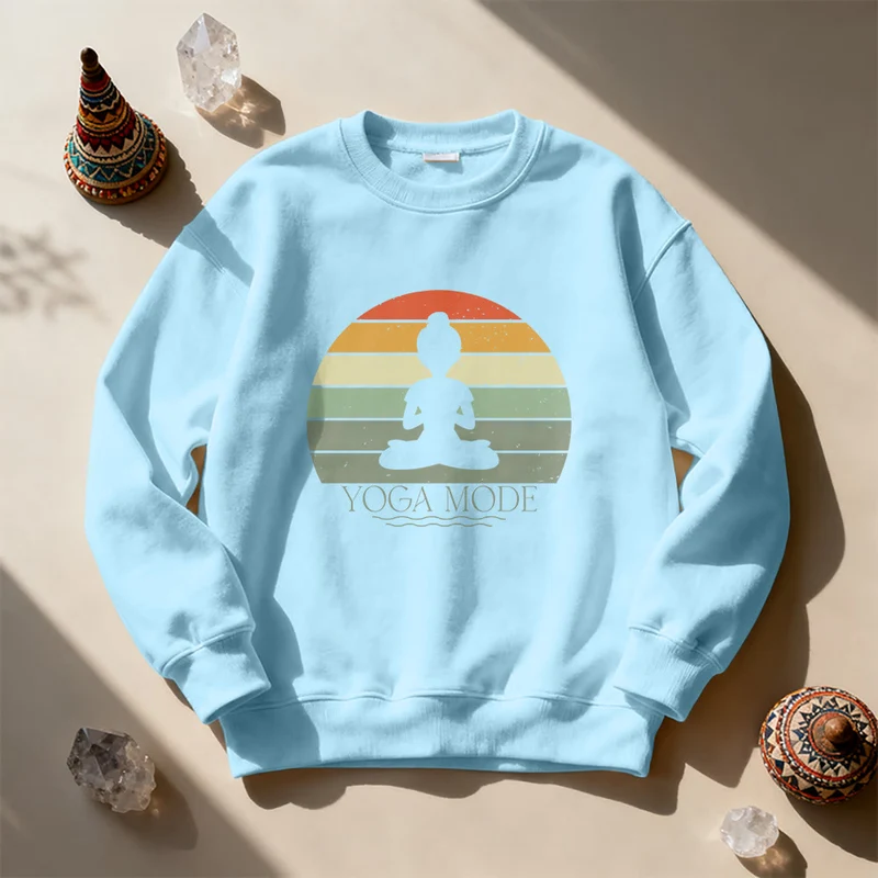 Olivenorma Lustiges Yoga-Liebhaber-Sweatshirt