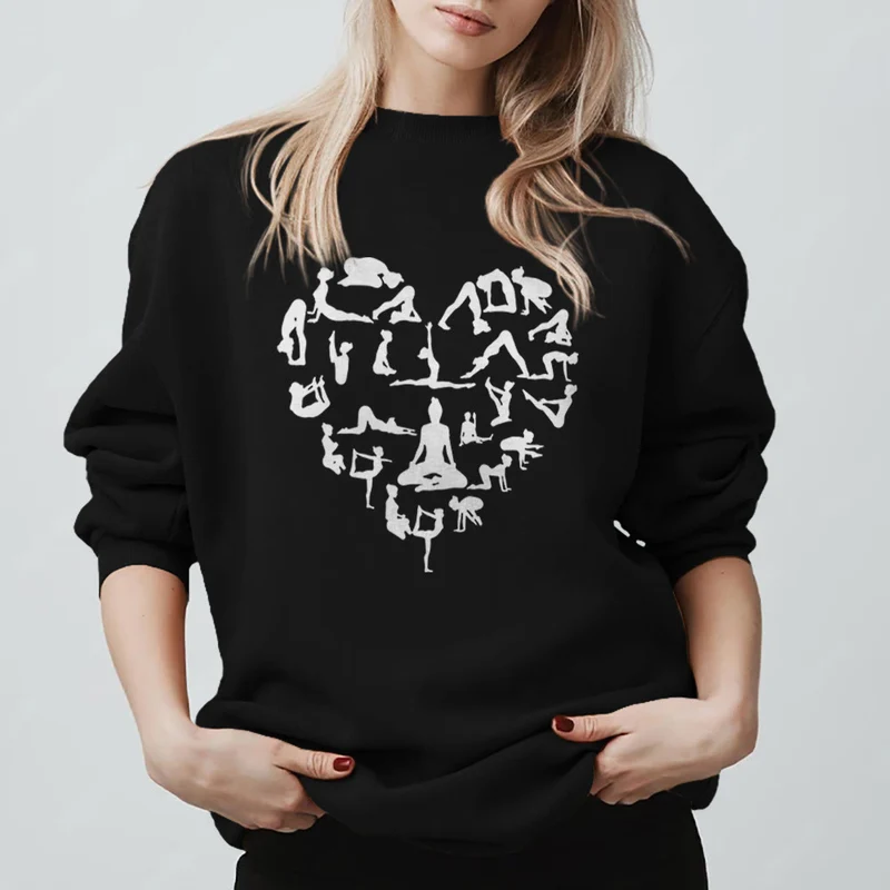 Olivenorma Herz Namaste Yoga & Meditation Sweatshirt