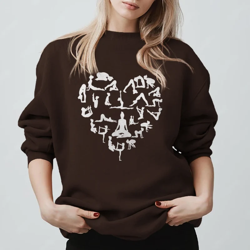 Olivenorma Herz Namaste Yoga & Meditation Sweatshirt