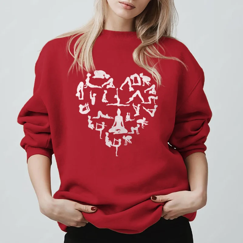 Olivenorma Herz Namaste Yoga & Meditation Sweatshirt