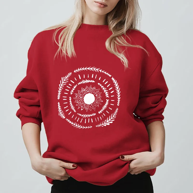 Olivenorma Sun Mandala Yoga Meditation Bequemes Sweatshirt