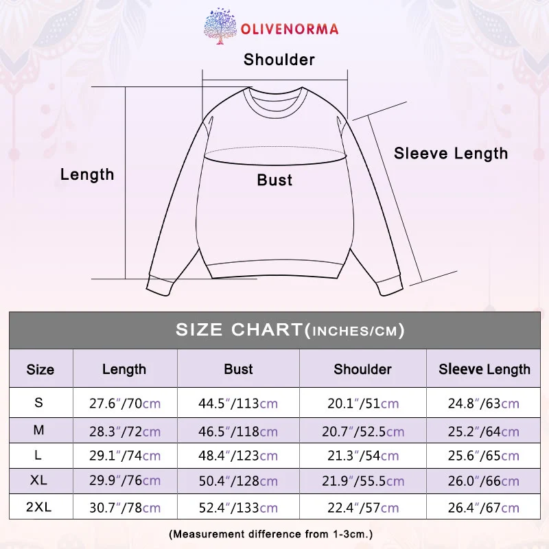 Olivenorma Mandala Boho Spirituelles Yoga Meditation Geometrisches Sweatshirt
