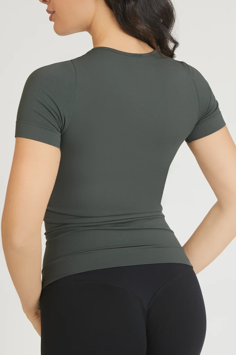 T-Shirt Miss FGM04 Coal Green