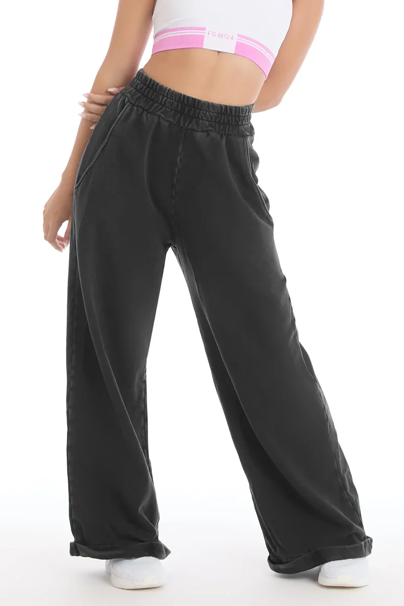 Pantalone Donna Over Grigio Ardesia