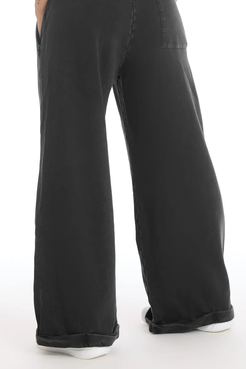 Pantalone Donna Over Grigio Ardesia