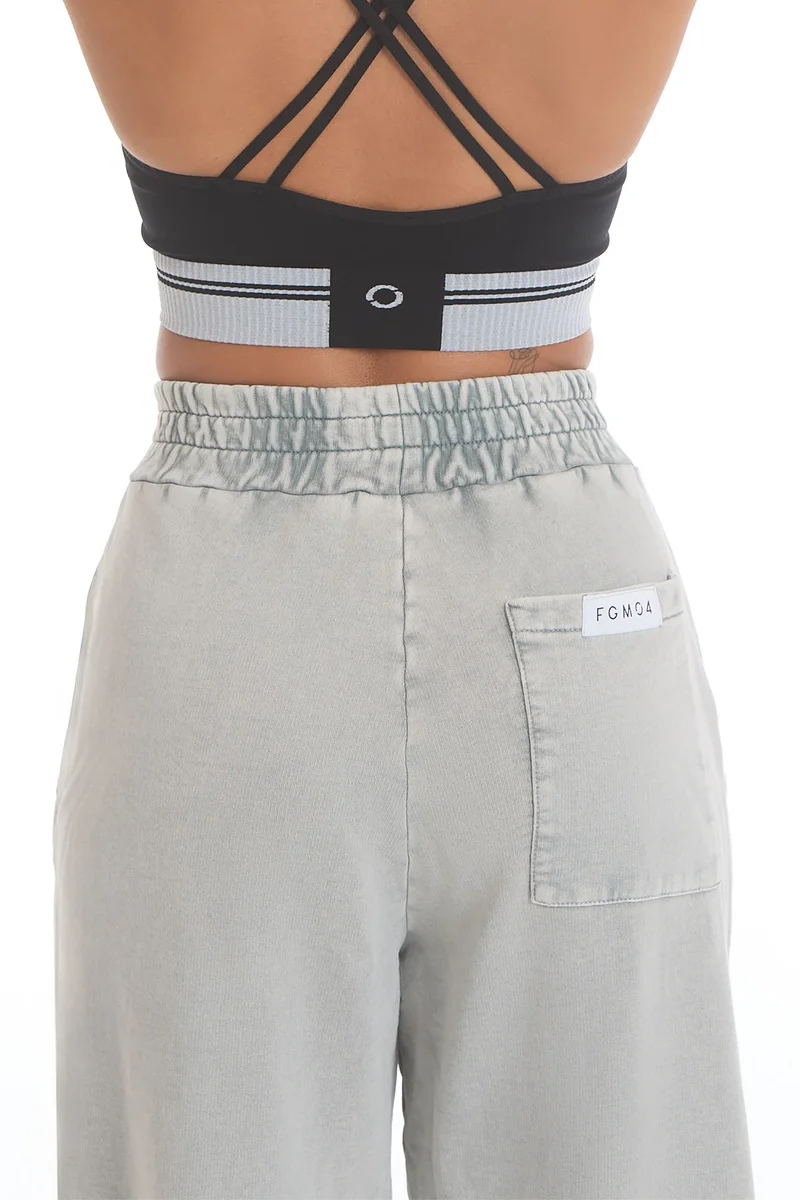 Pantalone Donna Over Grigio Moonstone
