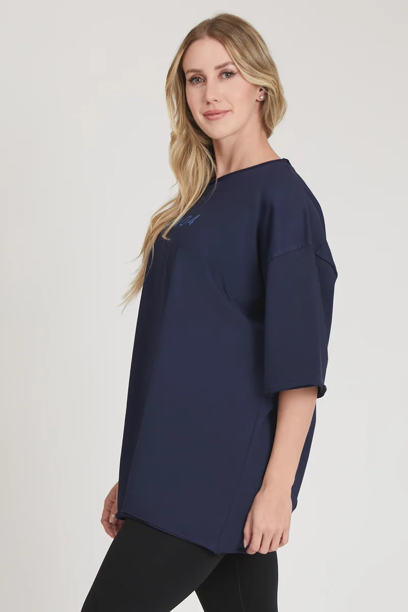 Maglia Donna WorkOut Extra Large Blu Notte