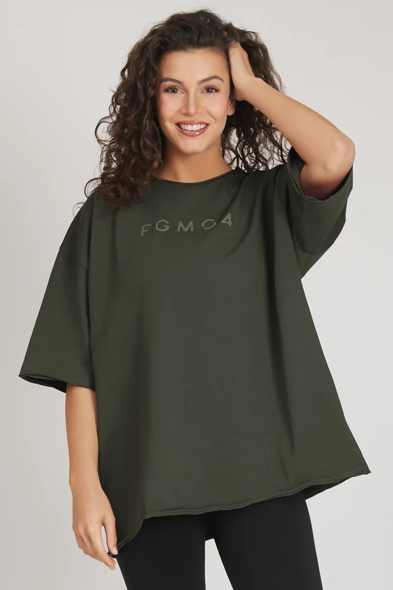 Maglia Donna WorkOut Extra Large Verde Militare
