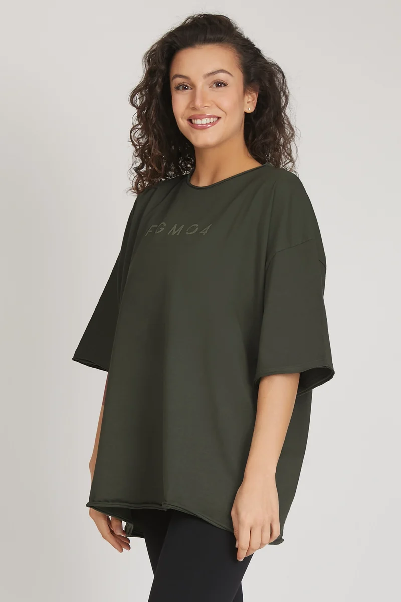 Maglia Donna WorkOut Extra Large Verde Militare