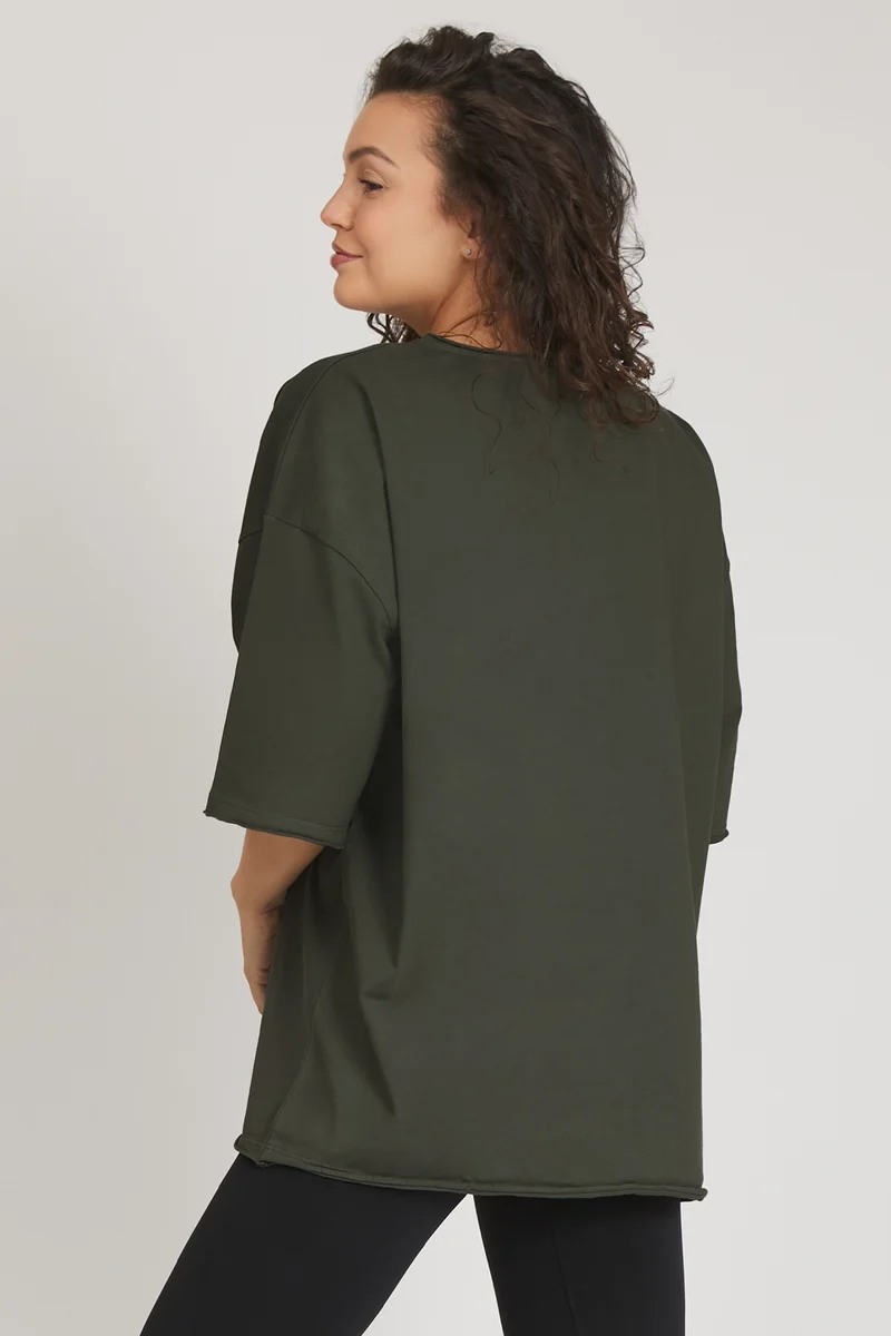 Maglia Donna WorkOut Extra Large Verde Militare