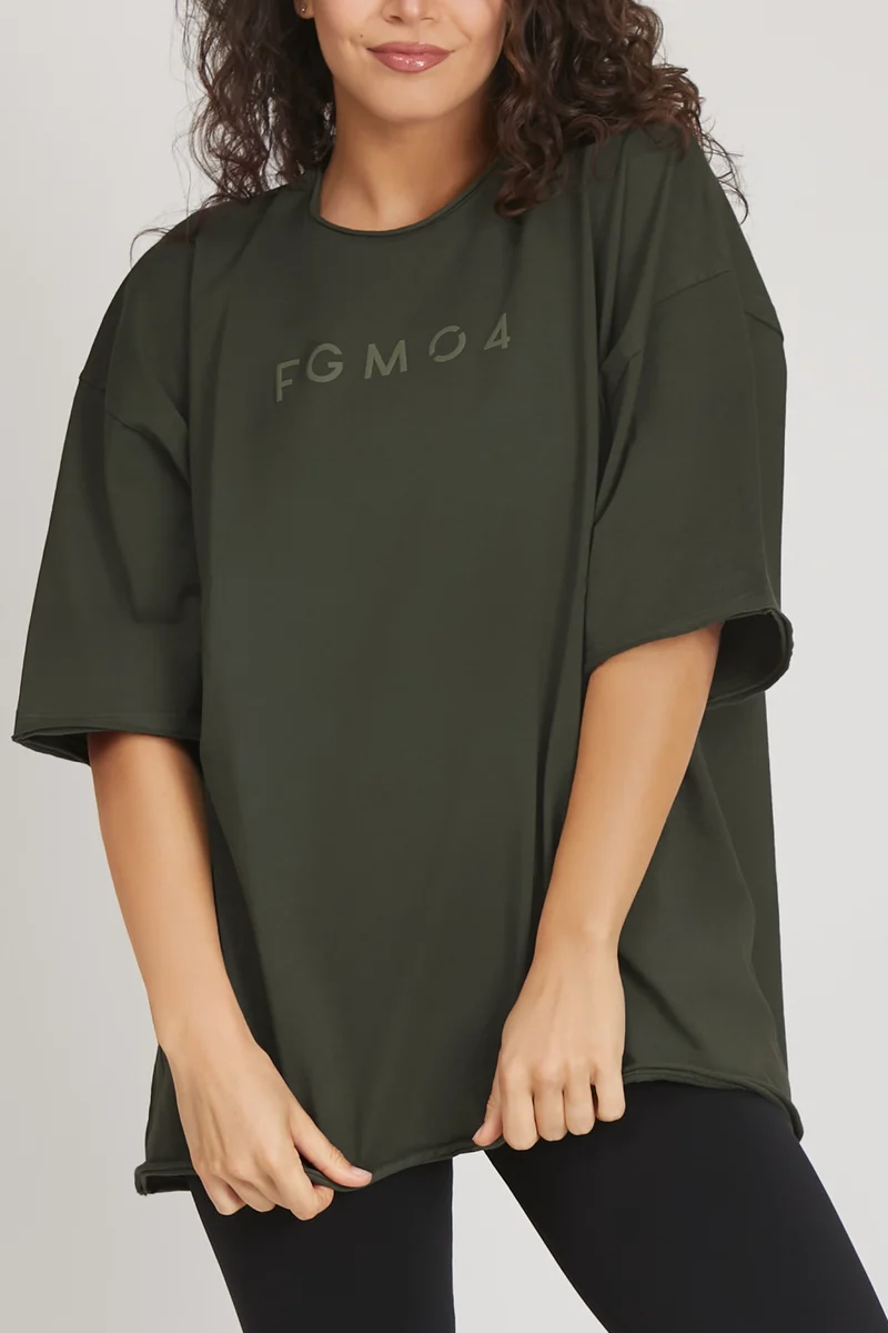 Maglia Donna WorkOut Extra Large Verde Militare