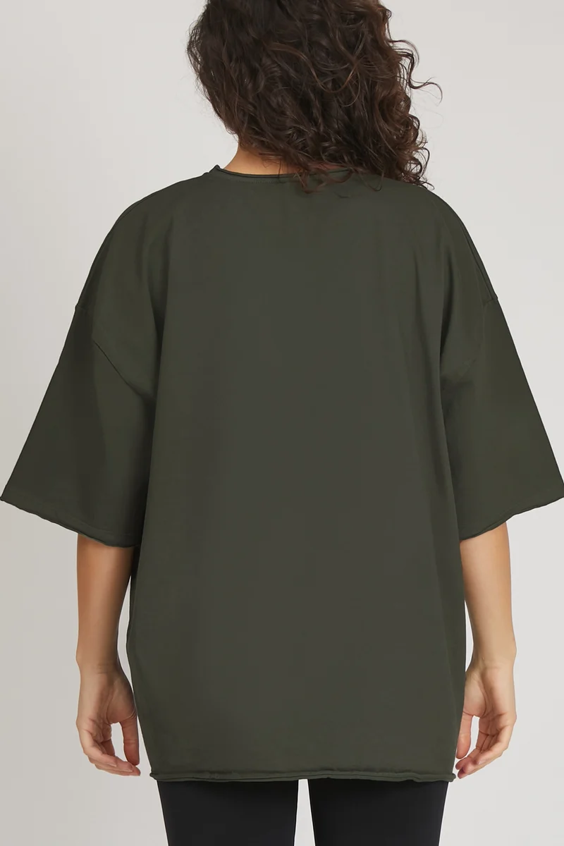 Maglia Donna WorkOut Extra Large Verde Militare