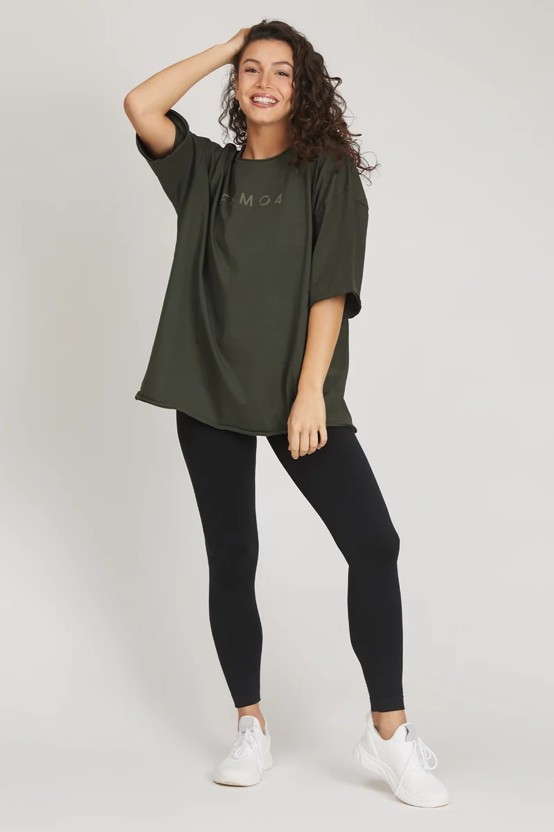 Maglia Donna WorkOut Extra Large Verde Militare