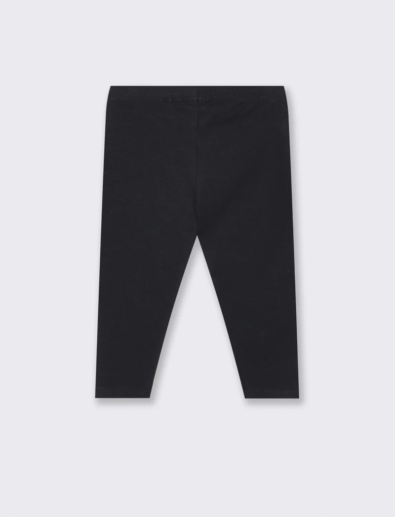 Leggins in Jersey: Comfort Quotidiano - Nero