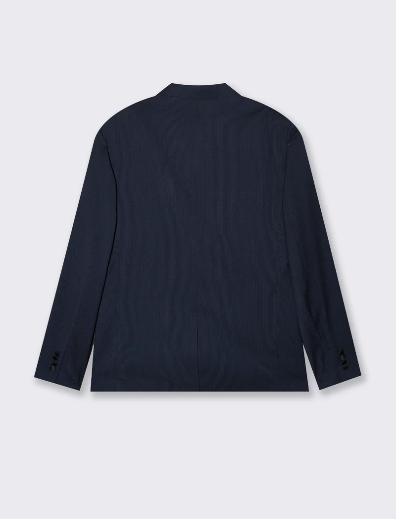 BLAZER DA COMPLETO FORMAL FIT - Blu