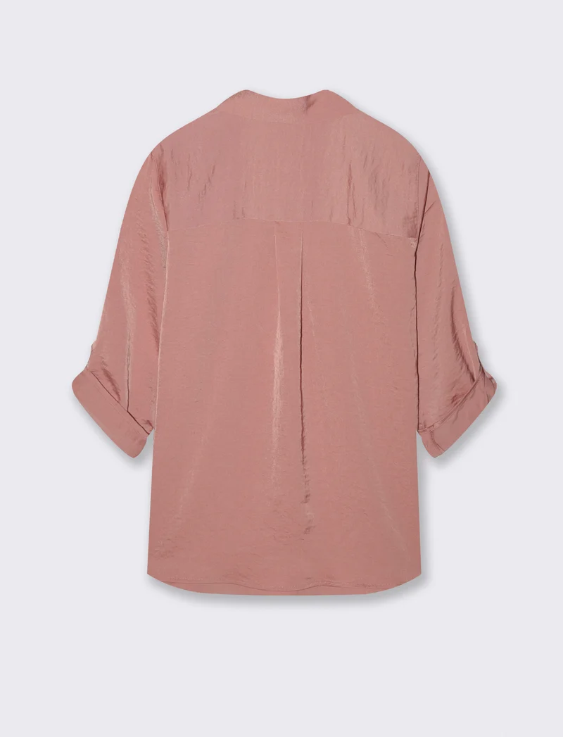 CASACCA CON MANICA A 3/4 - Rosa polvere