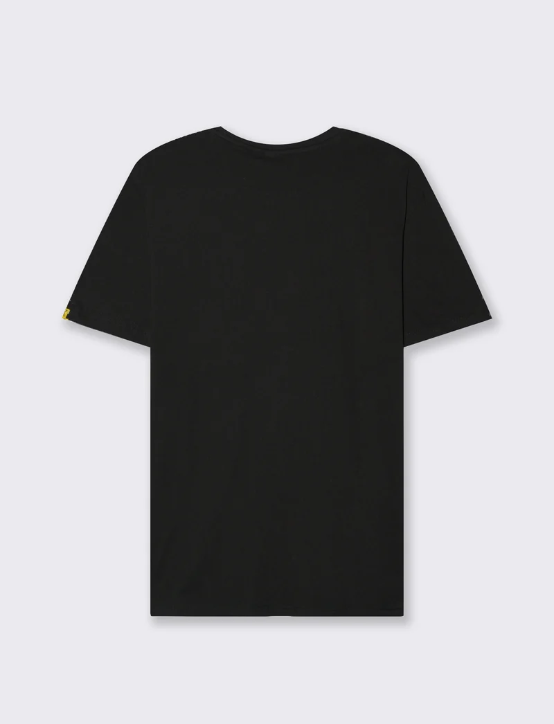 T-SHIRT STAMPA TEX WILLER - Nero