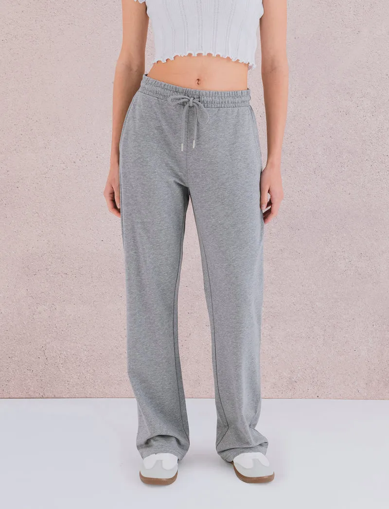JOGGER CON COULISSE - Grigio mel.