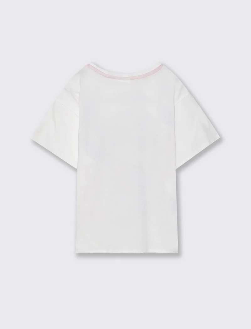 T-shirt Disney Stitch: 3 stili unici - Bianco