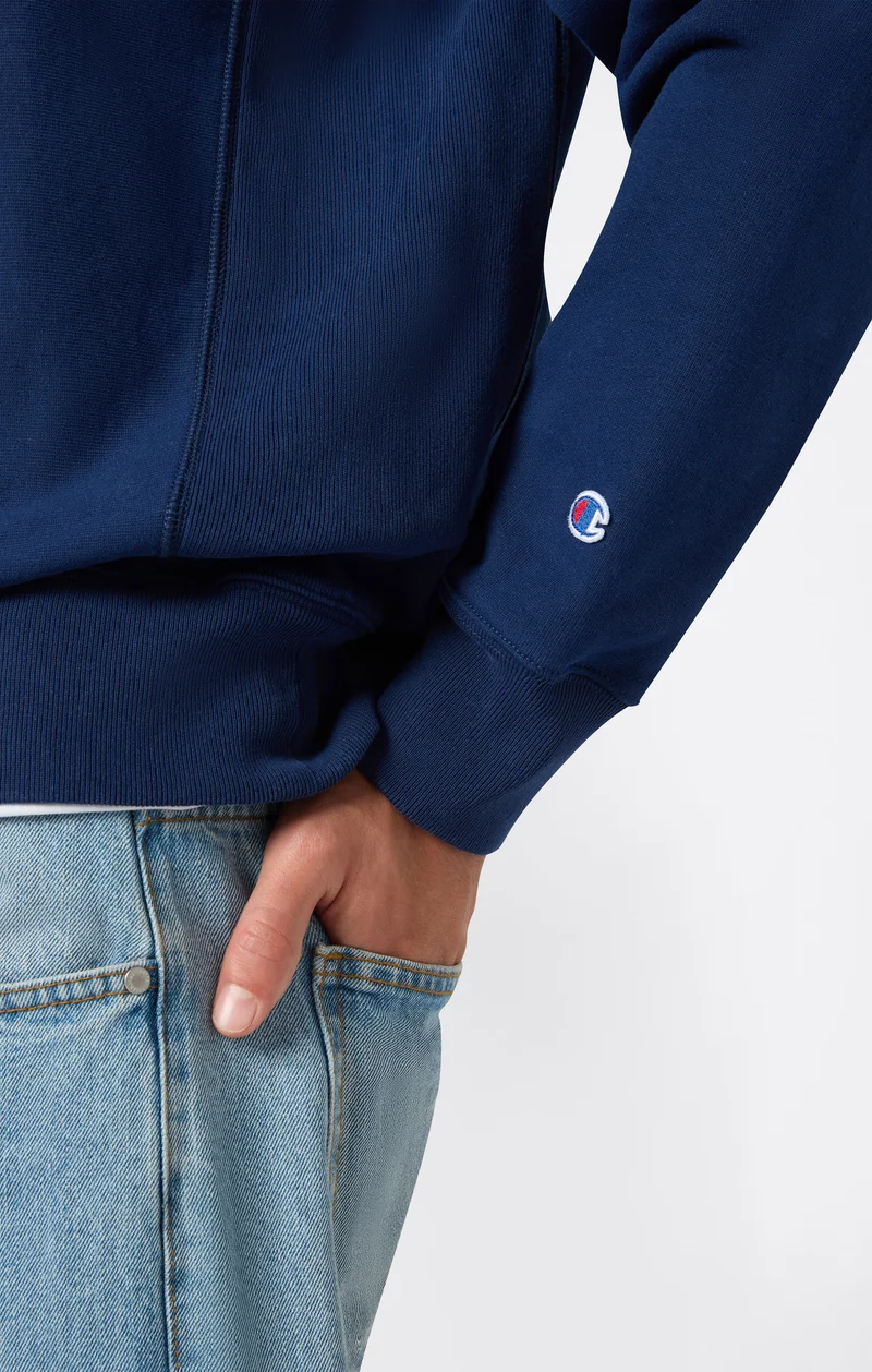 Men’s Reverse Weave Crewneck Sweatshirt with Brushed Interior
