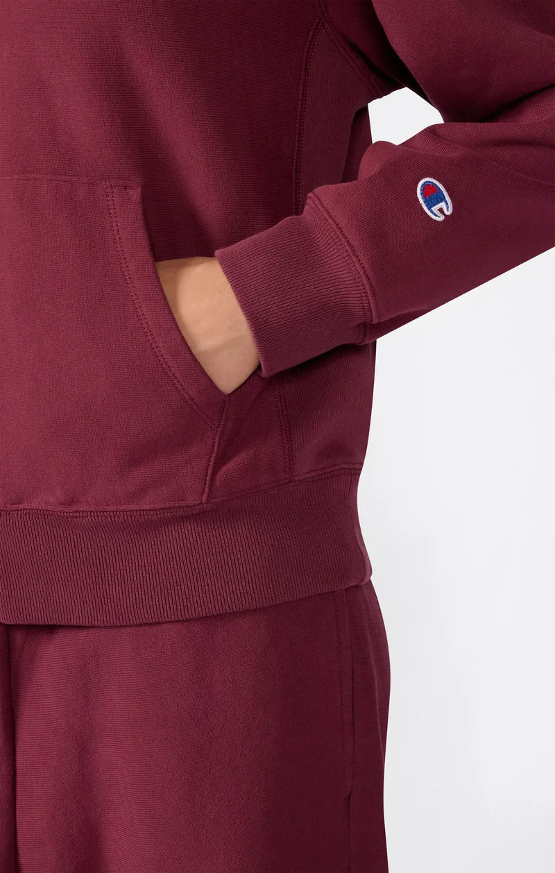 Women’s Reverse Weave Full-Zip Hooded Sweatshirt with Brushed Interior
